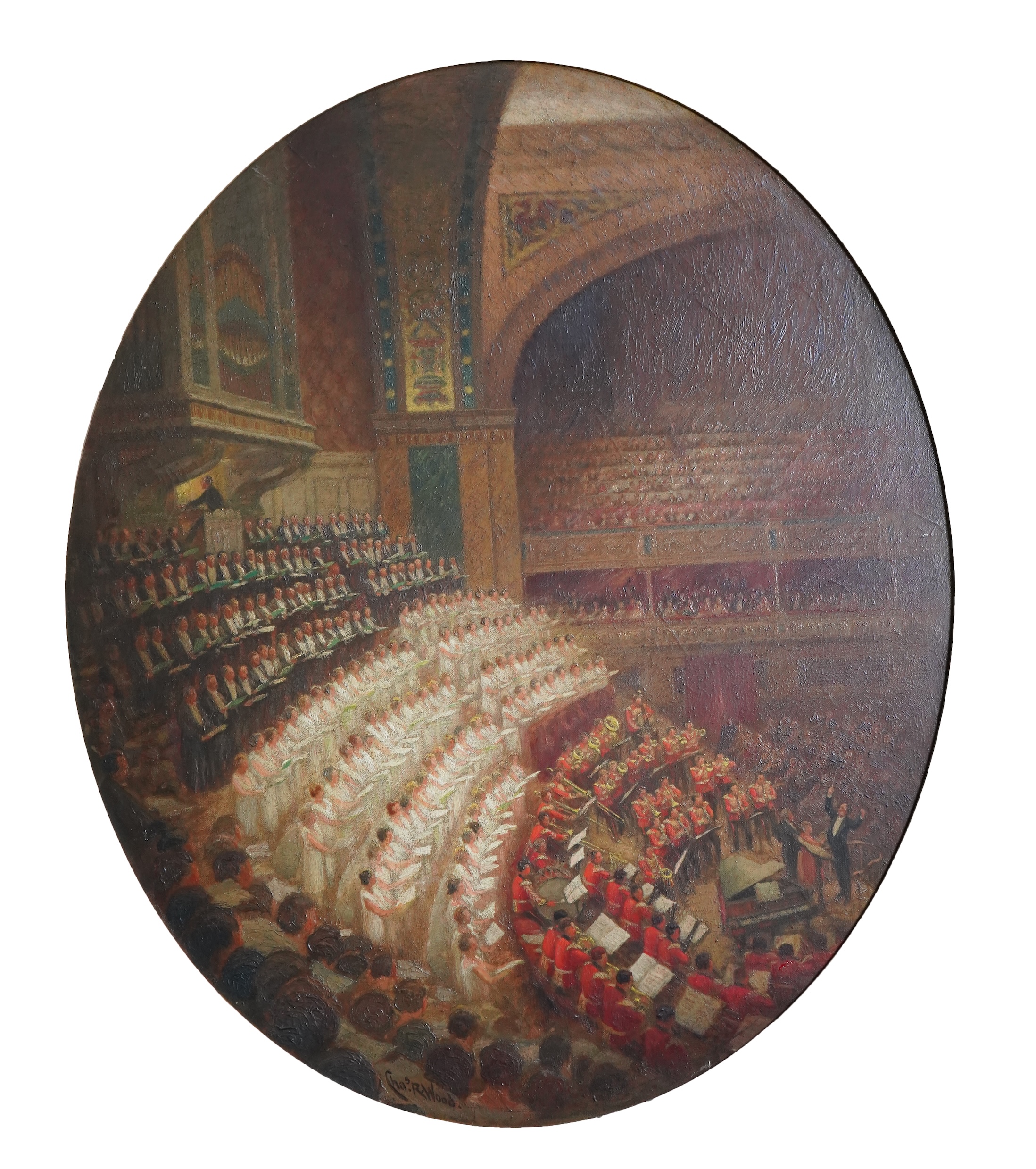 Charles R. Wood, 19th/20th century, 'Evening Concert'